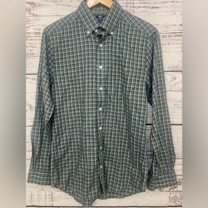 Vineyard Vines Performance Slim Fit Tucker Plaid Button Down Flannel Shirt Small